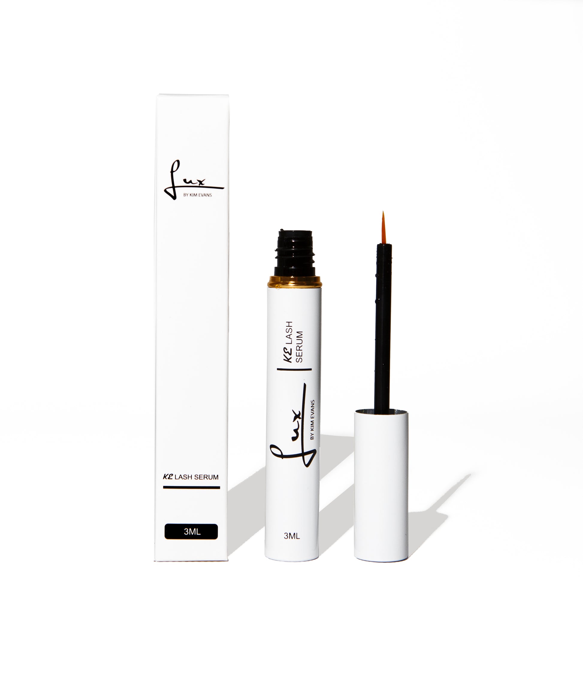 Fuller thicker lashes and fluffy brows serum out of box